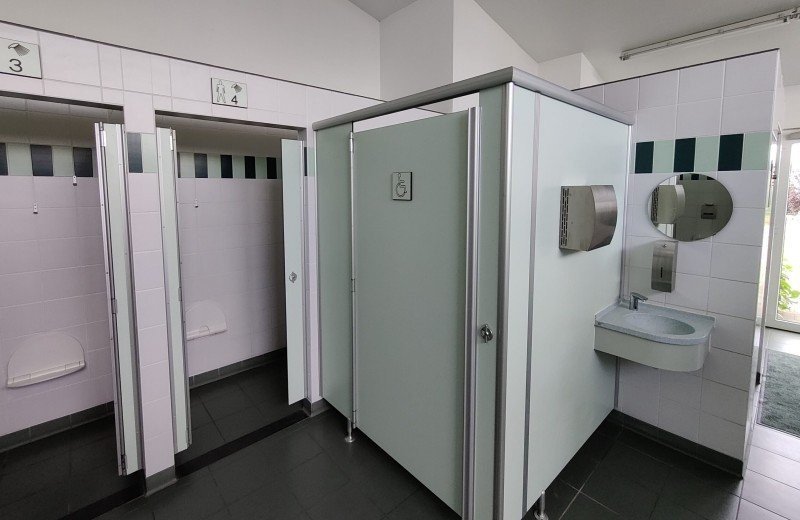 Sanitair en wassalon