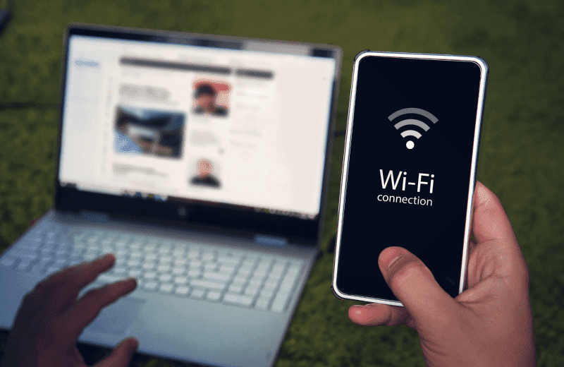 WiFi et internet